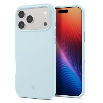 Spigen Silicone Fit MagSafe Phone Case Cover iPhone 17 Pro Max - Blue