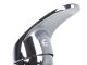 Kitchen Sink Faucet with Long Spout, Chrome