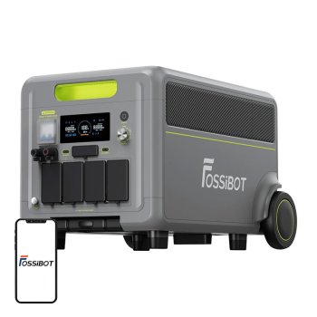 Fossibot F7200 7200W 5.2kWh nešiojama elektros stotelė, žalia