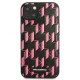 Karl Lagerfeld Monogram Plaque dėklas, skirtas iPhone 13 mini, rožinis