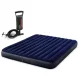 Intex Queen Air Mattress with Hand Pump, Inflatable Guest Bed 203x183x25 cm 64755