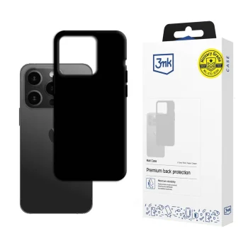 Dėklas „3MK Matt Case“, skirtas „iPhone 15 Pro Max“, juodas