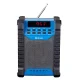Statybinis radijas Denver WRB-60 FM / Bluetooth, mėlynas / juodas