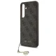 Guess GUHCS24FEGF4GBR S24 FE S721 brown/brown hardcase 4G Charms Collection