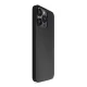 „3mk“ silikoninis dėklas „iPhone 16 Pro“ telefonui, juodas