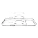 Spigen Liquid Crystal Mag Magsafe dėklas, skirtas iPhone 17 Pro, skaidrus
