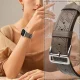 Natūralios odos dirželis Apple Watch 38 / 40 / 41 mm tamsiai rudas