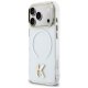 Karl Lagerfeld IML K Head Logo MagSafe dėklas Apple iPhone 17 Pro, permatomas