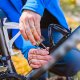 Forever Electroplating Bike Bicycle Water Kettle Bracket Bottle Cup Holder, Blue