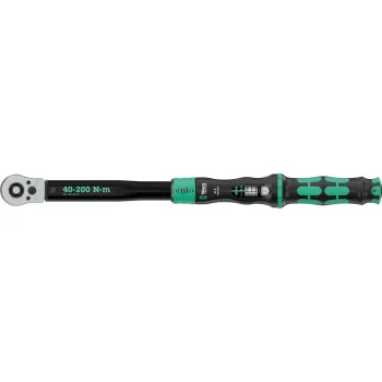 Dinamometrinis raktas Wera Click-Torque Lock C3 R/L, 1/2", 40–200 Nm