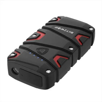 Automobilio užvedimo įrenginys BlitzWolf BW-JS1, 12000mAh, juodas