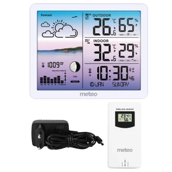 Meteo SP107 meteorologinė stotelė, balta