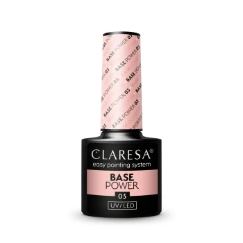 Claresa Power Base 03 Hybrid Nail Base, Beige-Peach, 5g