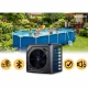 Baseino šilumos siurblys Humberg HM-911, 3 kW, baseinams iki 10 000 l