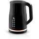 Berdsen BD-706 elektrinis virdulys su temperatūros reguliavimu 1.7L, juodas