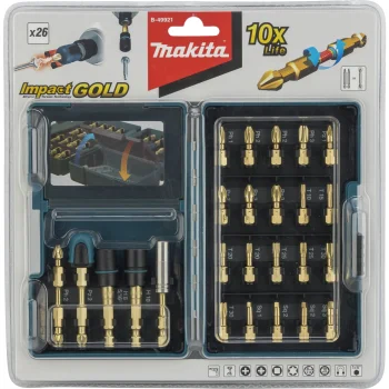 Sukimo antgalių rinkinys Makita Torsion B-49921, 26 dalių