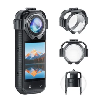 Puluz lęšių apsauginiai gaubtai kamerai Insta360 X5 (PU750T)