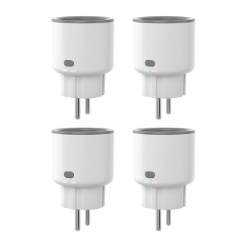Išmaniųjų lizdų rinkinys Sonoff S60ZBTPF ZigBee, 16A, 4000W, 4 vnt.