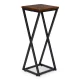 Plant Stand Metal Flower Pot Holder Geometric Loft Style Rack ModernHome