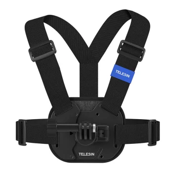 TELESIN quick-release chest mount for action cameras