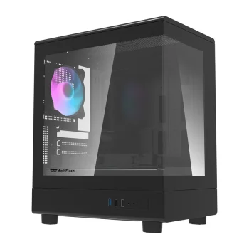 Kompiuterio korpusas Darkflash DB330M su 3 ventiliatoriais, juodas