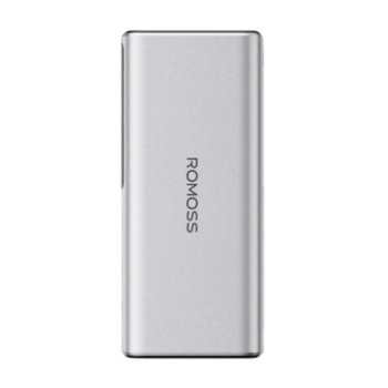 Išorinė baterija Romoss PPU20 20000mAh 130W, sidabrinė