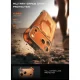Supcase UB Grip Mag MagSafe dėklas iPhone 18 Pro / 17 Pro, Coral / Orange
