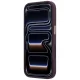 Guess Saffiano Peony & Ring MagSafe dėklas telefonui iPhone 17 Pro / 18 Pro, bordo