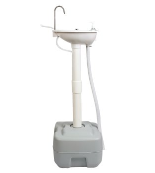 Nešiojama kempingo kriauklė Gotel 147516 su 20L talpa ir elektrine pompa