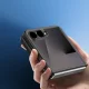 Dėklas Dux Ducis Aimo skirtas Samsung Galaxy Z Flip 8, juodas