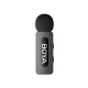 Belaidis mikrofonas BOYA BY-V10 V2.0, 2.4 GHz, USB-C, juodas