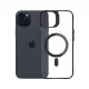 3mk Satin Armor MagCase dėklas iPhone 15 su MagSafe, skaidrus / juodas