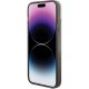 Karl Lagerfeld dėklas iPhone 15 Plus telefonui Liquid Glitter, skaidrus