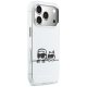 Karl Lagerfeld IML Karl & Choupette Peekaboo Logo MagSafe Phone Case Cover iPhone 17 Pro - White
