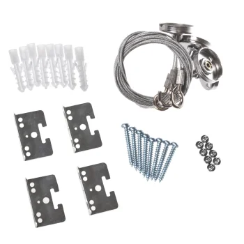 Led4U LD159 LED panelių tvirtinimo trosai (4 vnt., 1 m)