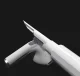 Compact 3-in-1 Earphone Cleaner, White