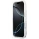Guess IML Gradient Script Metal MagSafe dėklas iPhone 17 Pro Max, Juodas