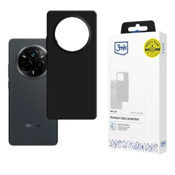 Dėklas 3mk Matt Case, skirtas Realme 14 Pro, juodas