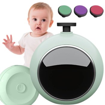 Electric Nail File for Kids and Adults, Portable, 3 Attachments