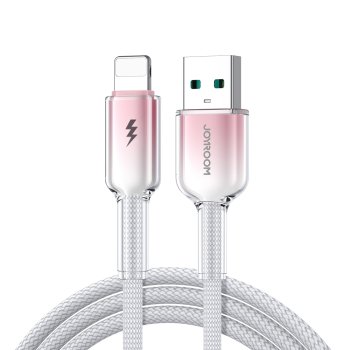 USB-A to Lightning Cable Joyroom S-A42 3A 1.2m White