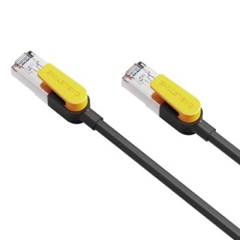 Cat7 S/STP tinklo laidas, 15 m, juodas