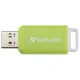 Verbatim DataBar USB atmintinė 32 GB USB 2.0, žalia (49454)