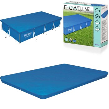 Bestway 58107 karkasinio baseino uždangalas, 400 x 211 cm