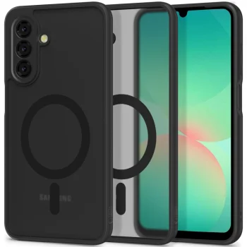 Tech-Protect MagMat MagSafe Case for Samsung Galaxy A26 5G, Matte Black
