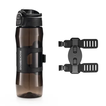 Rockbros S550H-1 700 ml Thermal Bottle with Magnetic Holder, Black