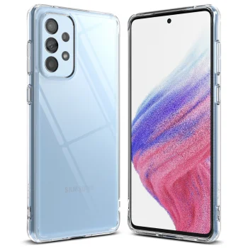 Dėklas Ringke Fusion telefonui Samsung Galaxy A73, skaidrus