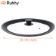 Ruhhy 3-in-1 Universal Silicone and Glass Lid (28/30/32 cm)