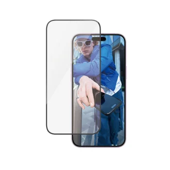PanzerGlass Ultra-Wide Fit apsauginis stiklas, skirtas iPhone 16 Plus (6.7")