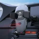 Automobilinis telefono laikiklis su Qi 15W įkrovikliu Dudao F20xs, pilkas
