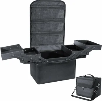 Cosmetic Train Case, Black